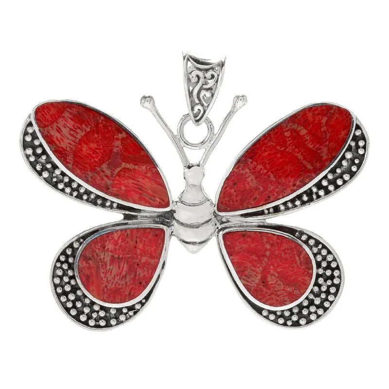 Cloudwing Pendant- Coral