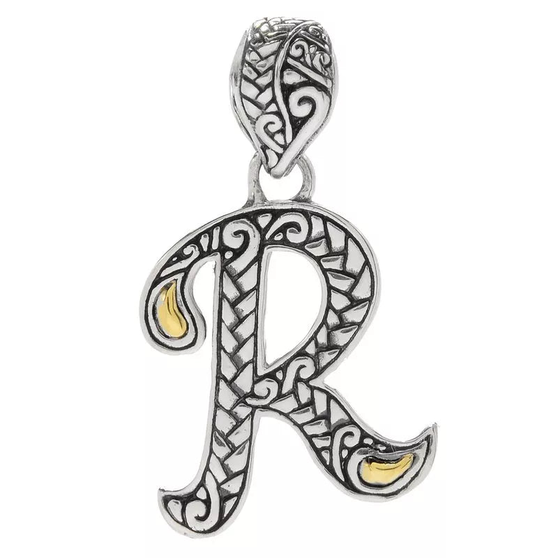 Letter R Pendant
