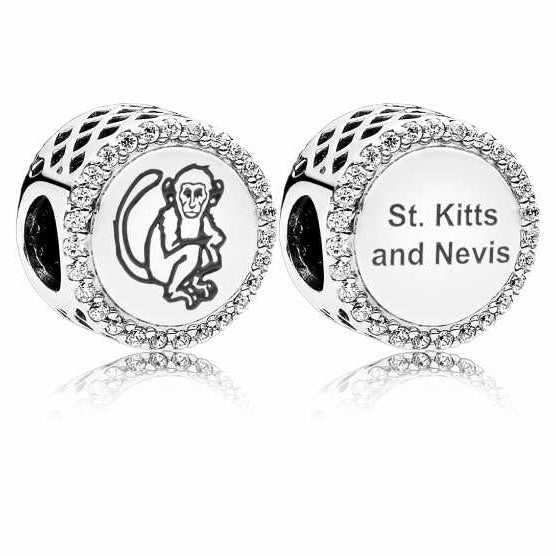 Pandora St. Kitts Monkey Charm
