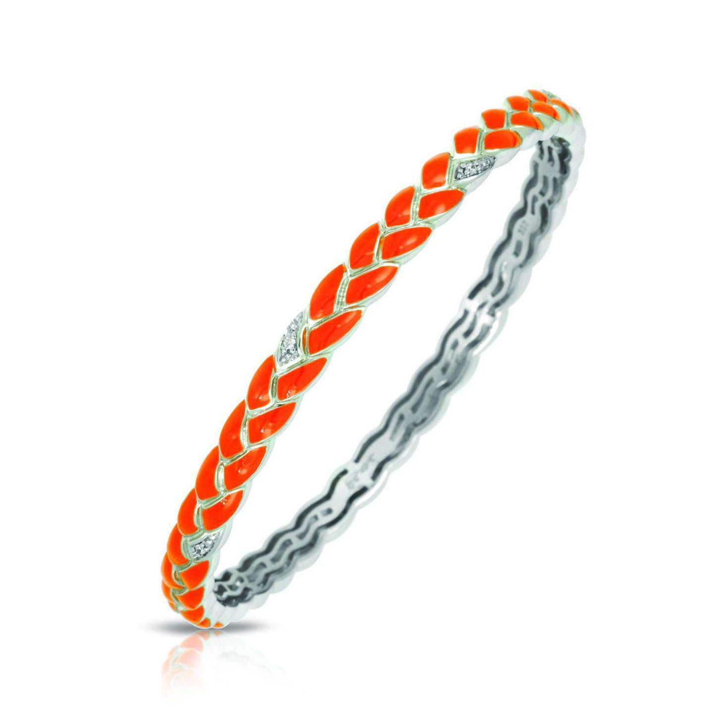 Braid Bangles with Stones