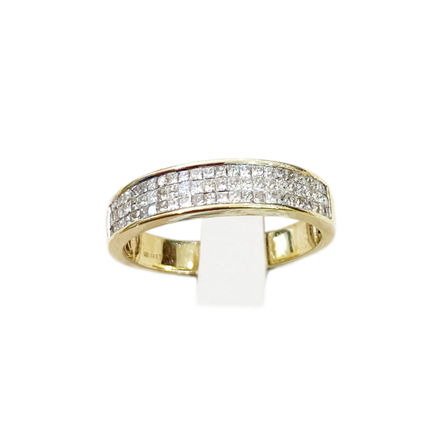 14k Yellow Gold Diamond Ring