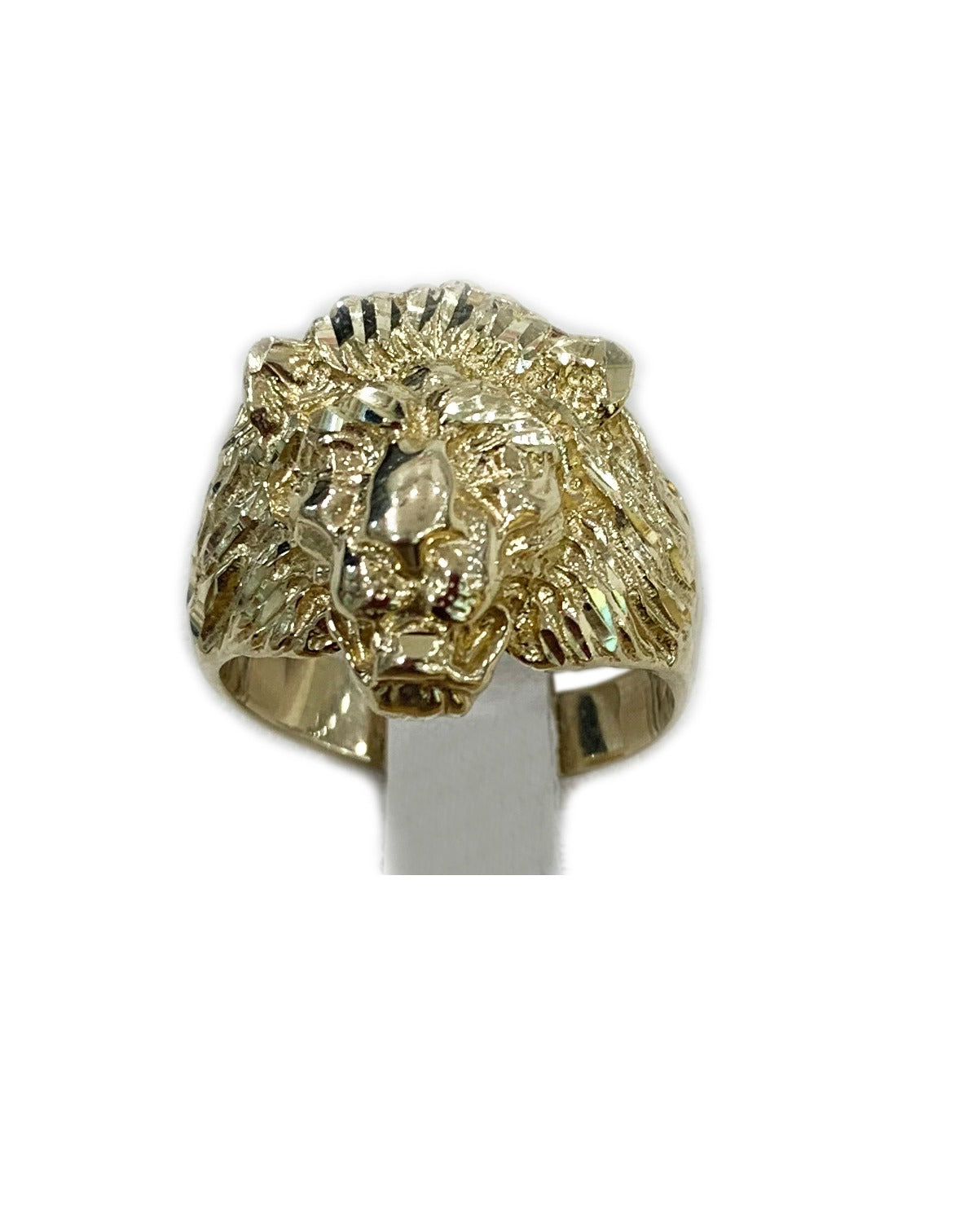 14k Yellow Gold Mens Ring