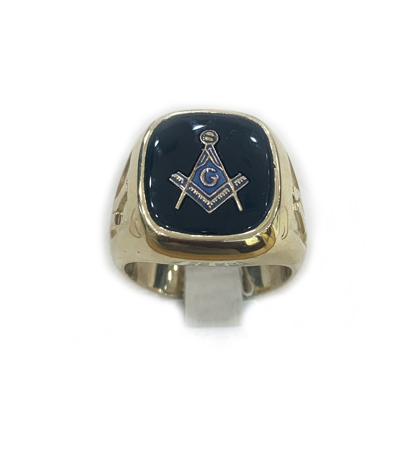 14k Yellow Gold Mens Ring