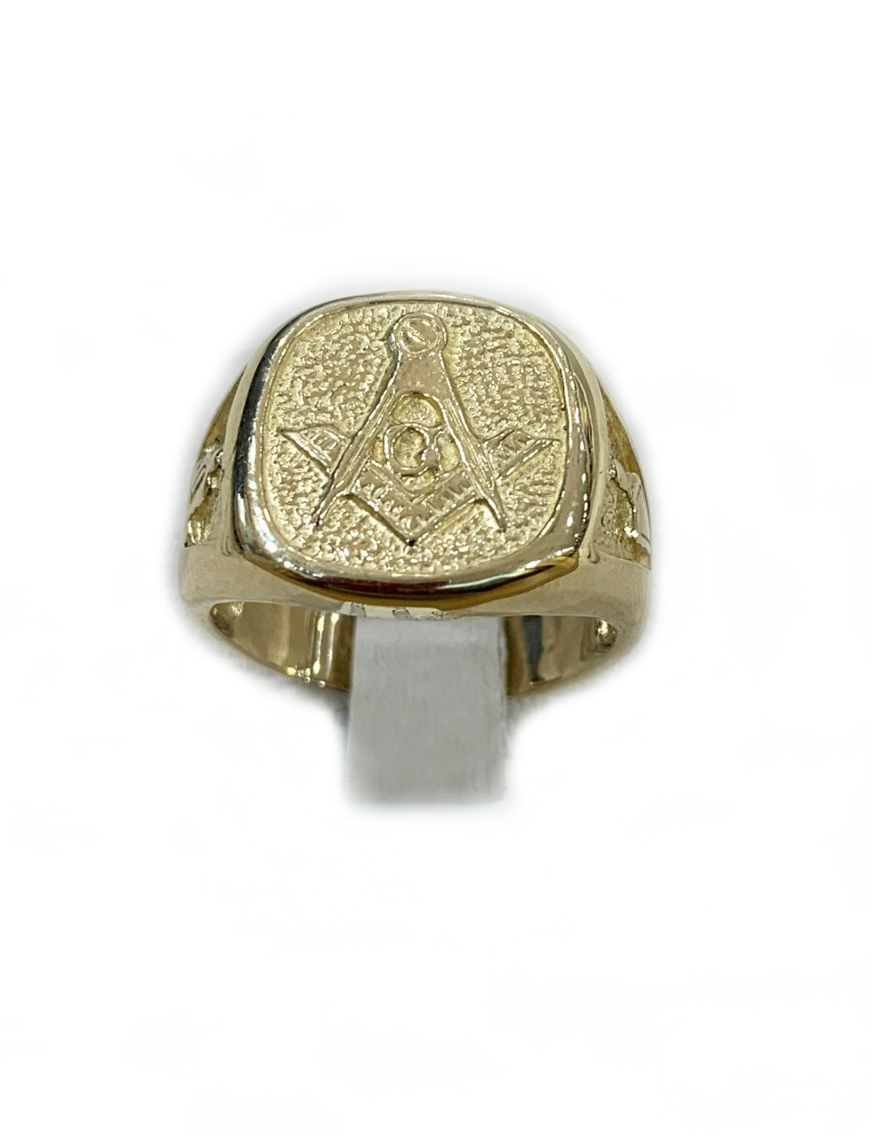 14k Yellow Gold Mens Ring