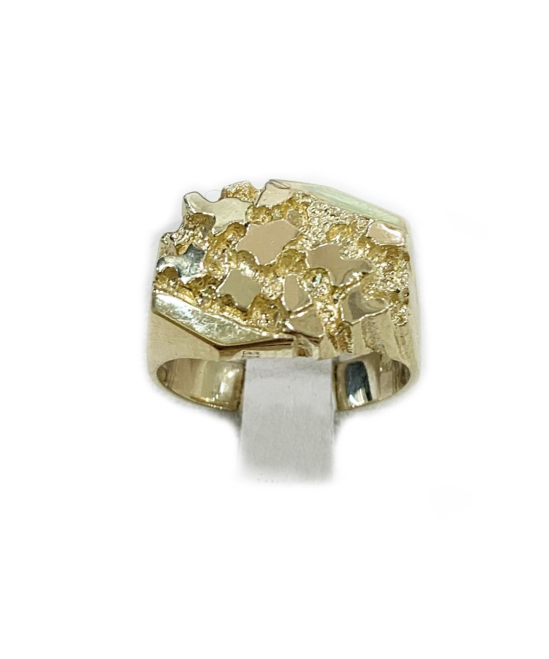 14k Yellow Gold Mens Ring