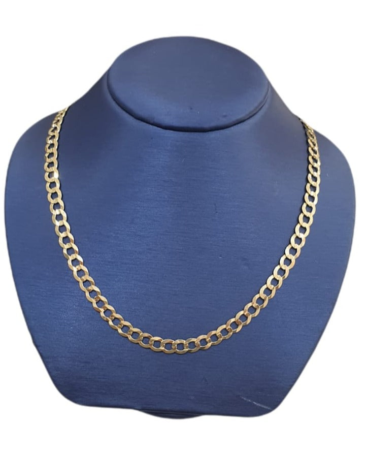 14k Yellow Gold Mens Chain