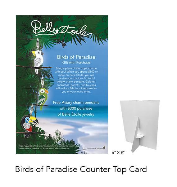 Gift with Purchase Signage