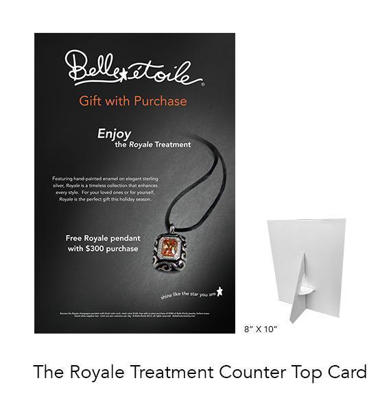 Gift with Purchase Signage