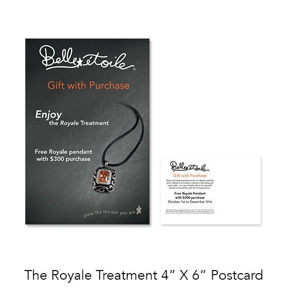 Gift with Purchase Signage