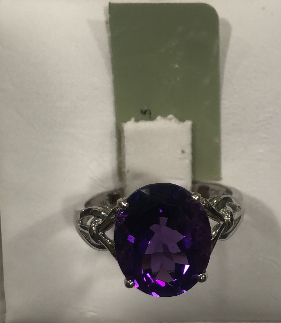 Sterling Silver Amethyst Ring