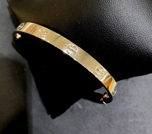 14k SOLID GOLD BANGLE