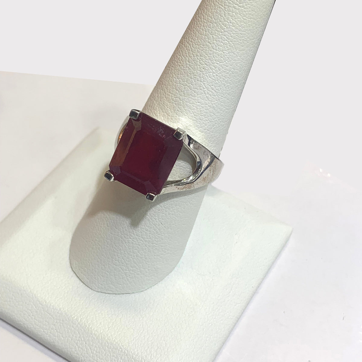 Silver Rube Rings Sterling Silver Ruby Ring – Noble Jewelers