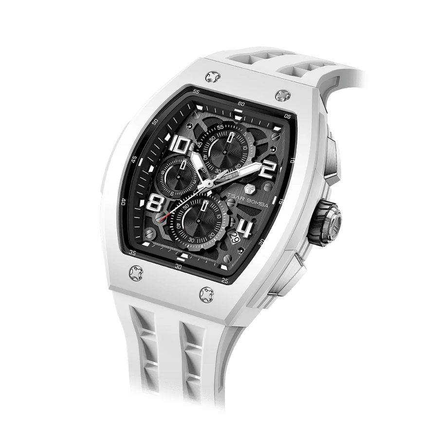 ELEMENTAL QUARTZ - Bioceramic Date TB8224B
