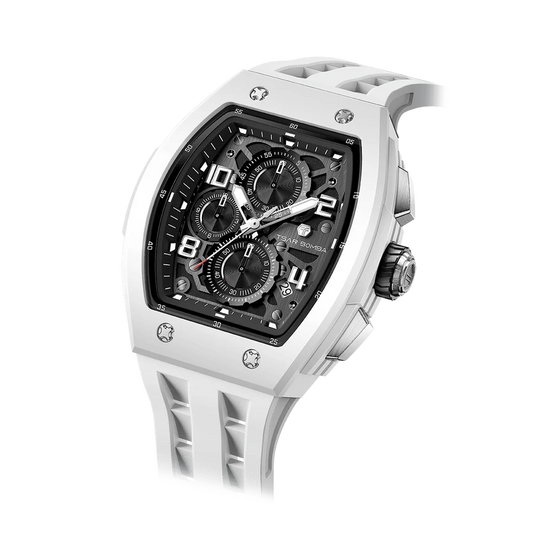 ELEMENTAL QUARTZ - Bioceramic Date TB8224B