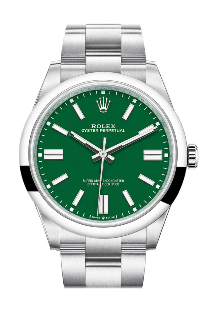 Pre-Owned Rolex - Oyster Perpetual (Green Dial)