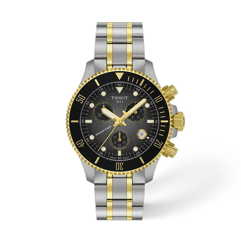 Tissot Seastar 1000 38mm (Chronograph) Two Tone