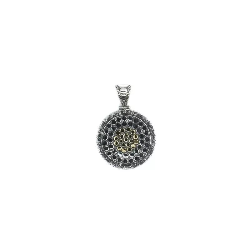 Atuh Pendant- Silver And Gold