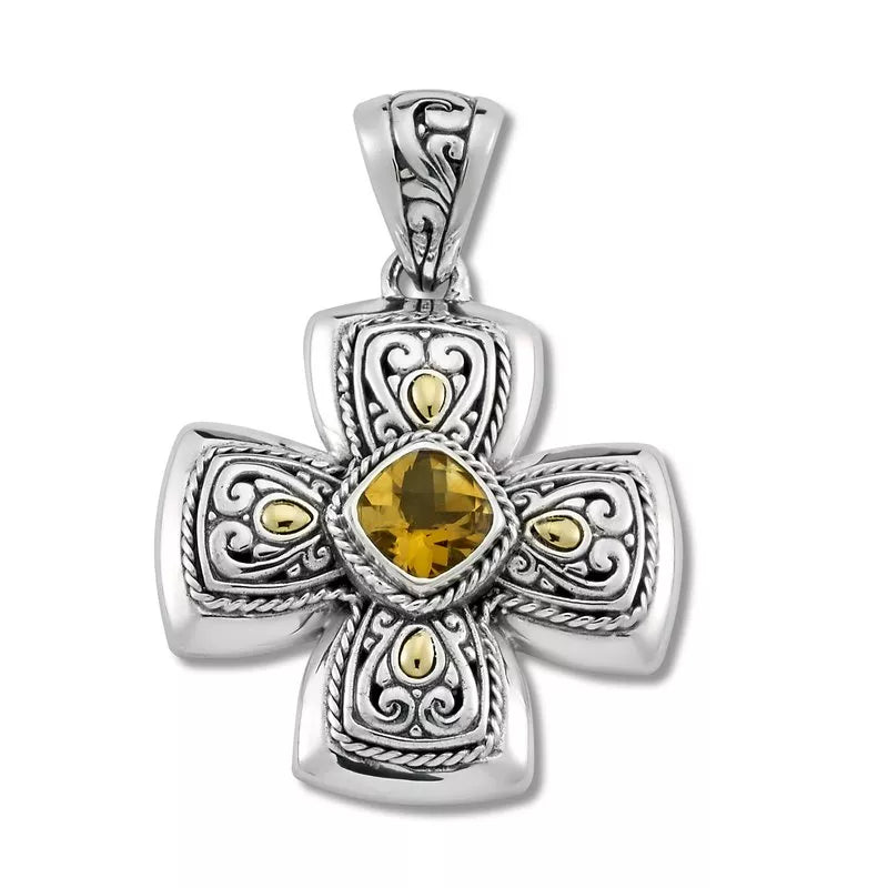 Awu Pendant- Citrine