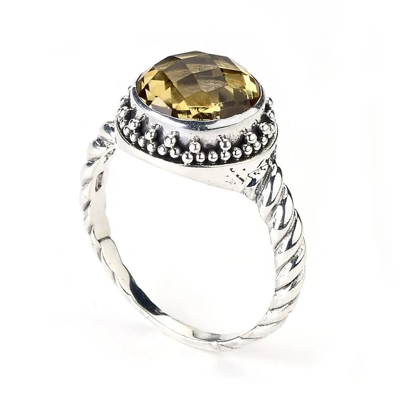 Batur Ring- Citrine