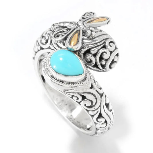 Bayapa Ring- Turquoise