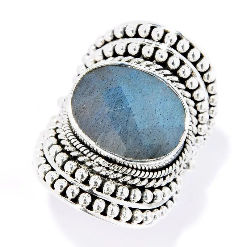 Beloved Ring- Labradorite