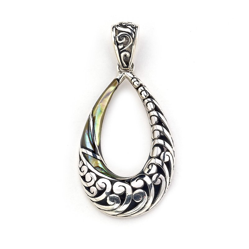 Embrace Pendant- Paua