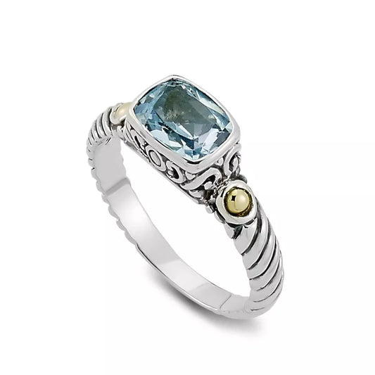 Gede Ring- Blue Topaz