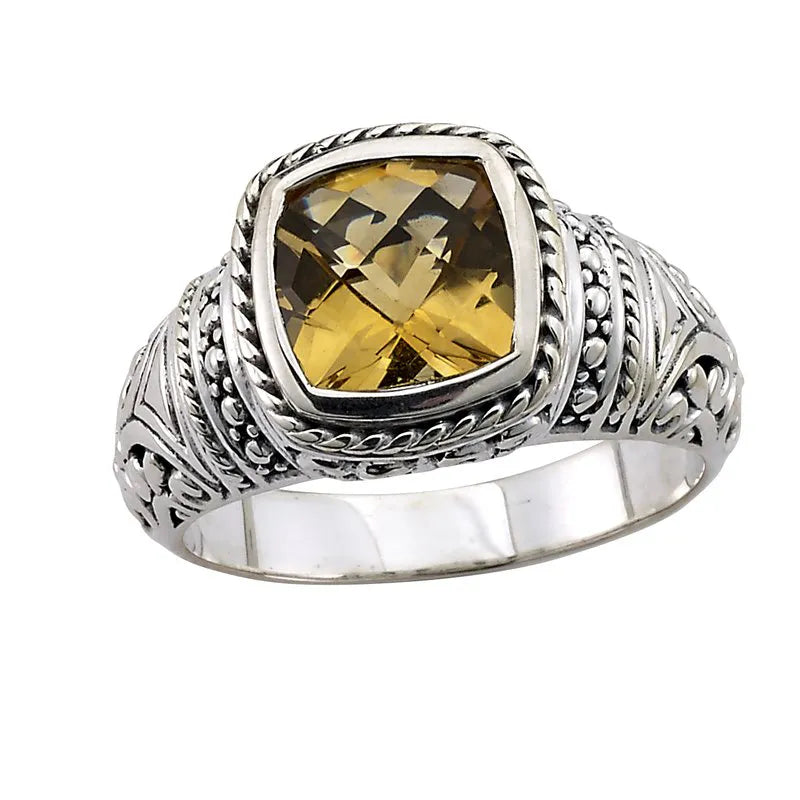 Honesty Ring- Citrine