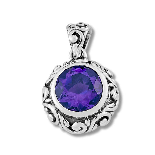 Imuna Pendant- Amethyst