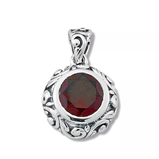 Imuna Pendant- Garnet