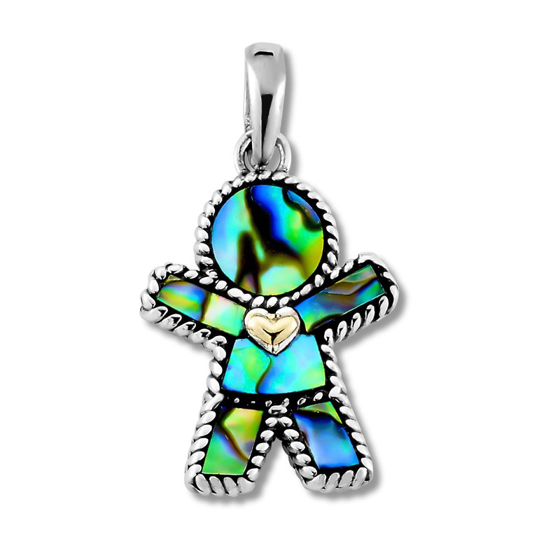 Kawi Boy Reversible Pendant