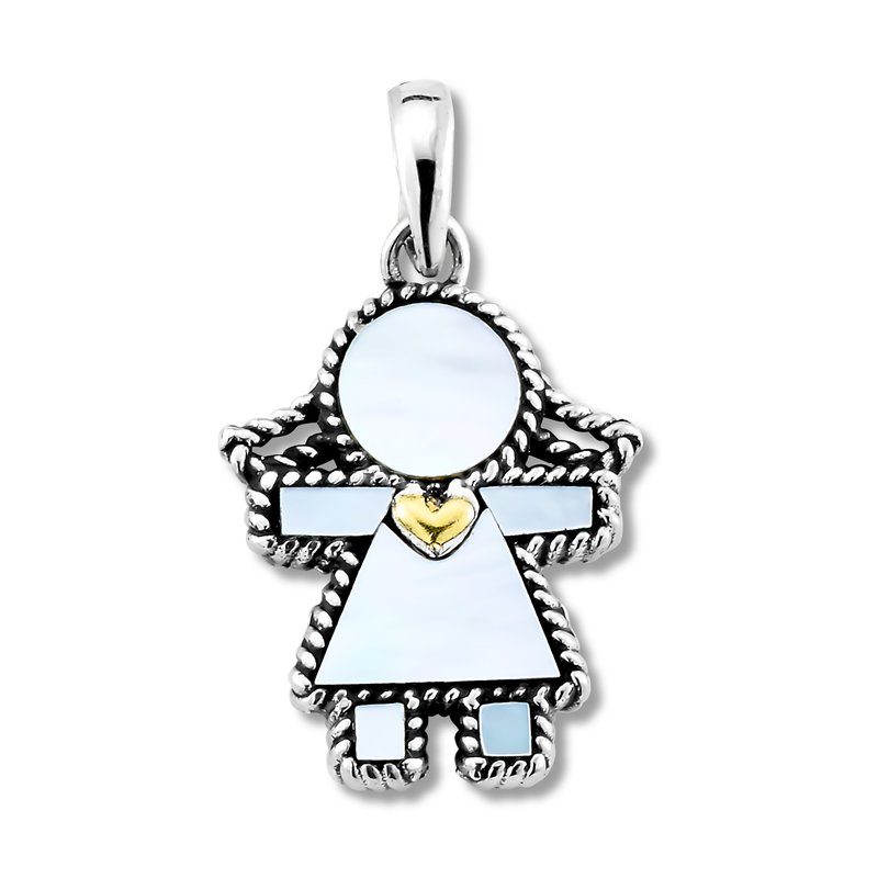 Kawi Girl Reversible Pendant