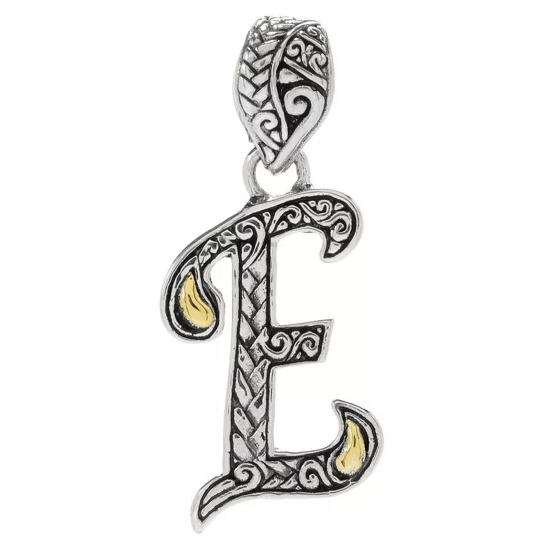 Letter E Pendant