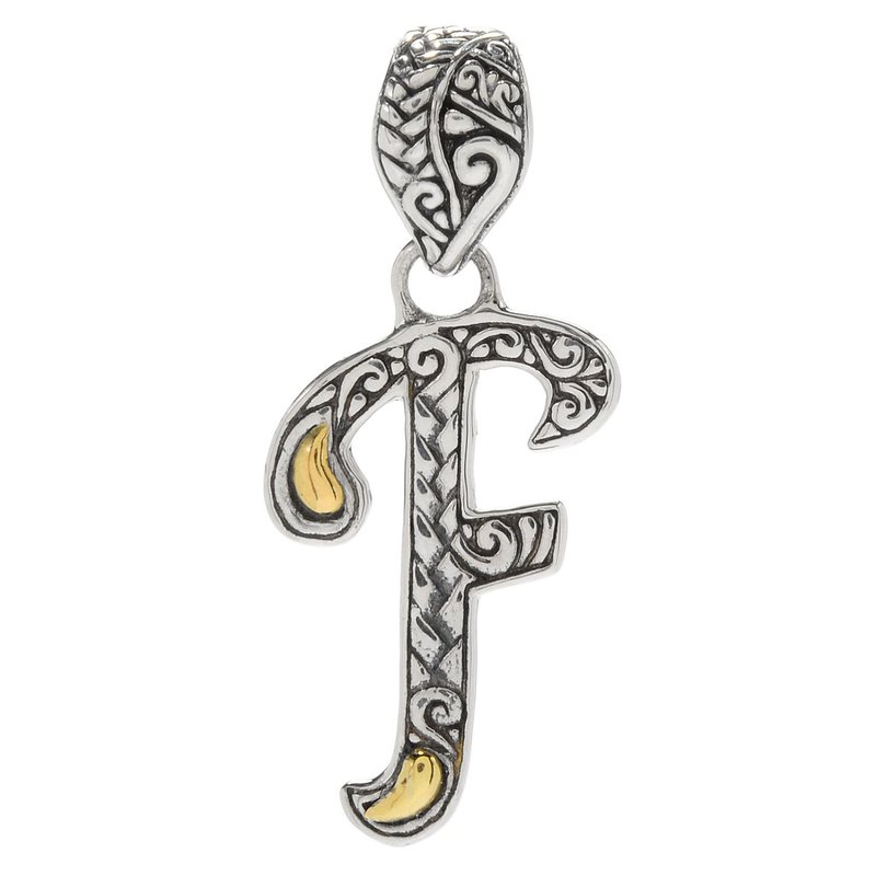 Letter F Pendant