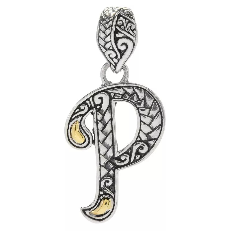 Letter P Pendant