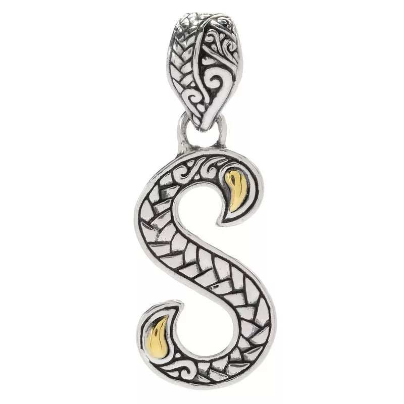 Letter S Pendant