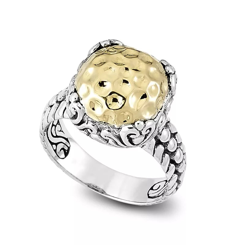 Lider Ring- Silver And Gold