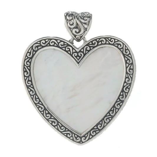 Heart Reef Pendant- Mother Of Pearl