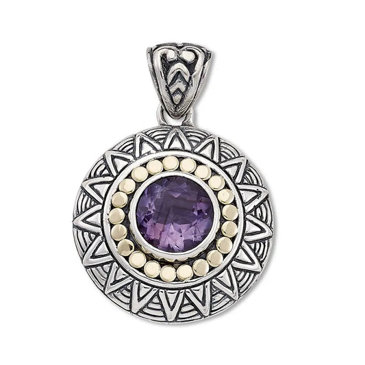 Tribe Pendant- Amethyst