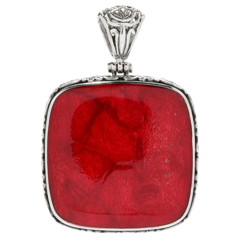 Ventana Pendant- Coral