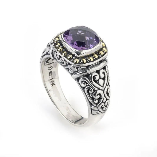 Zion Ring- Amethyst