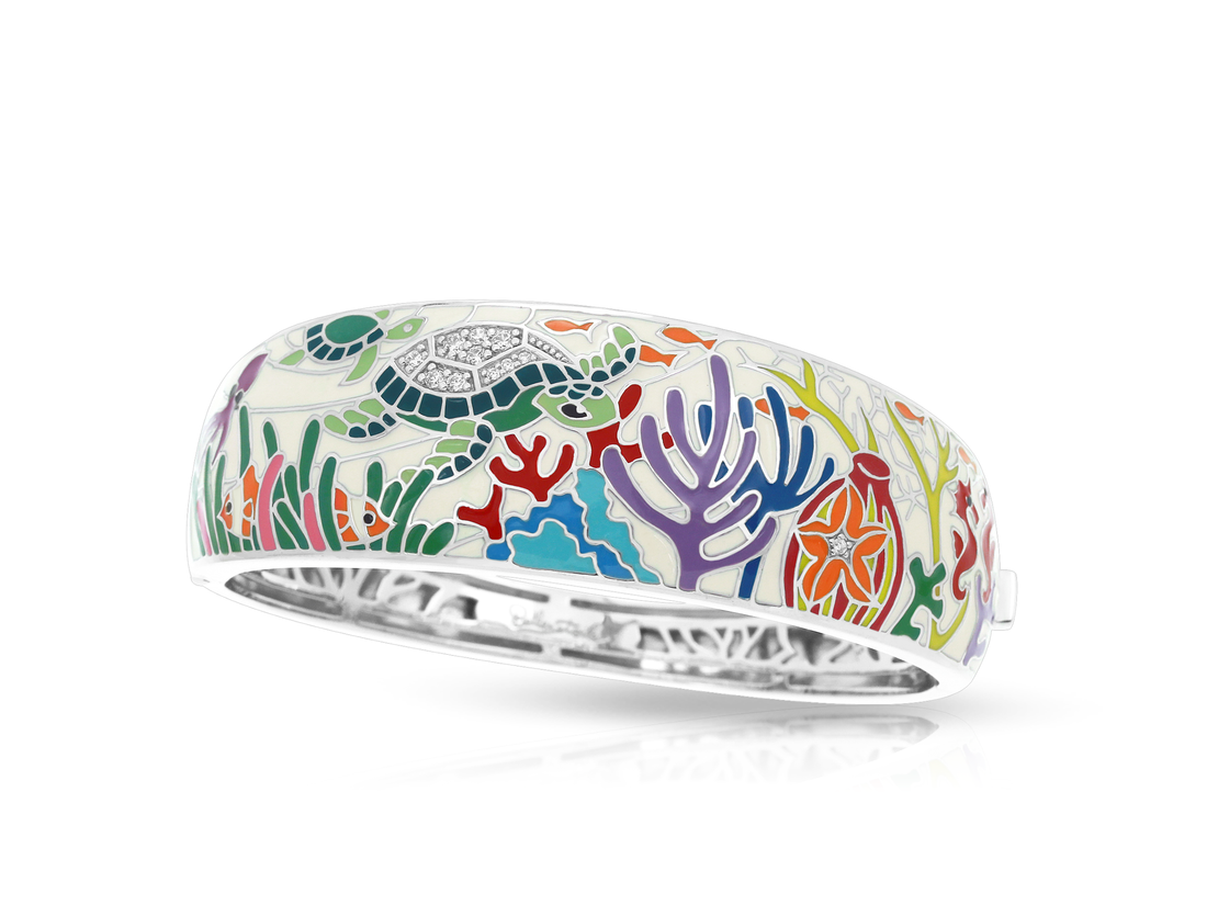 Belle Etoile Sea Turtle Bangle – Noble Jewelers