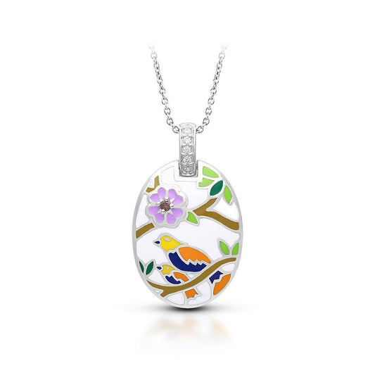 Songbird Oval Pendant