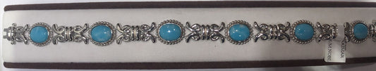Sterling Silver Larimar Bracelet