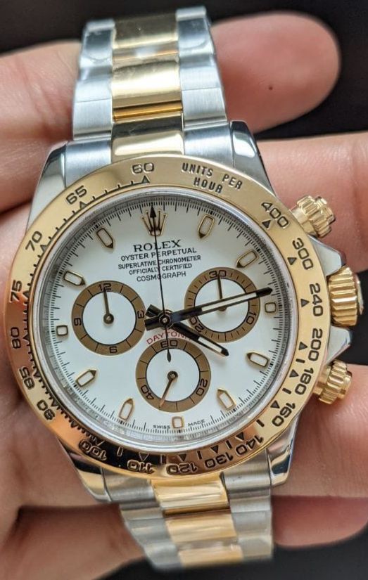 Pre-Owned 2 Tone Rolex Daytona Watch